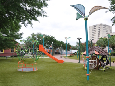 Parc San Souci Playground Downtown Lafayette (LA)